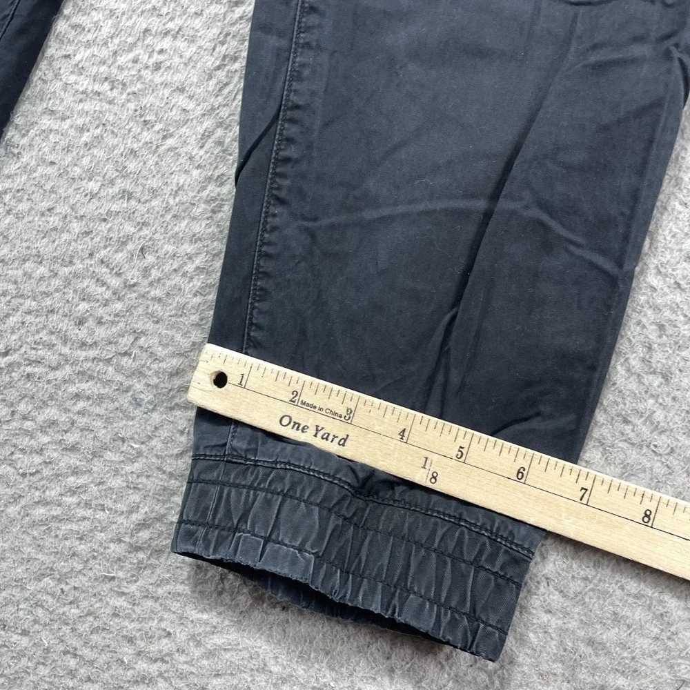 Polo Ralph Lauren Pants Mens 32x32 Black Chino Jogger Elastic Cuff Casual